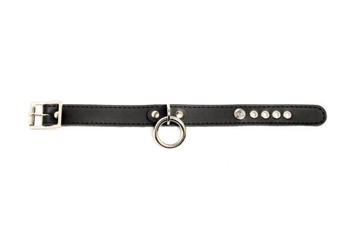 Bracelet de cuir anneau.