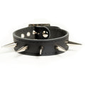 Addicted Excessories studded leather bracelet with long spikes, gothic boutique,